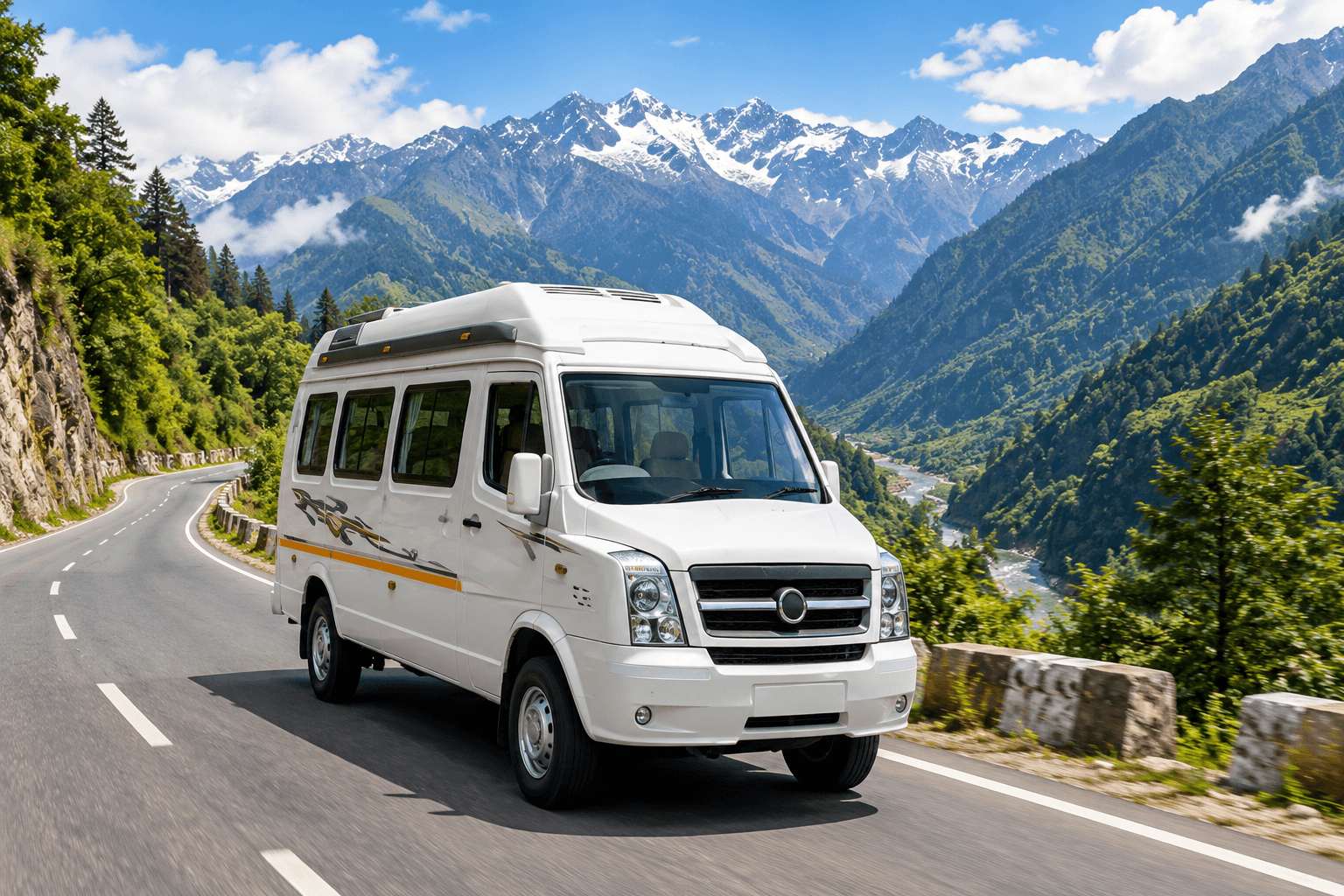 12 Seater Tempo Traveller