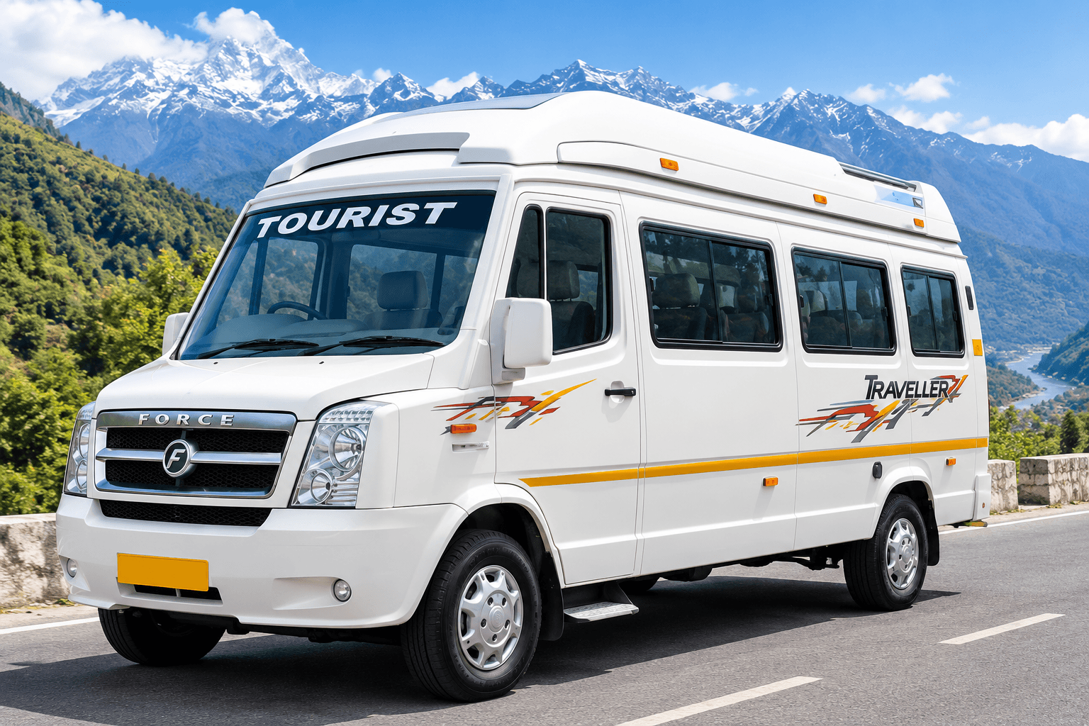16 Seater Tempo Traveller